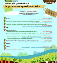 HUESCA. Jornada sobre la venta de proximidad de productos agroalimentarios (martes, 29)