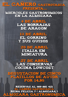 Miércoles gastronómicos en La Almozara (miércoles de abril)