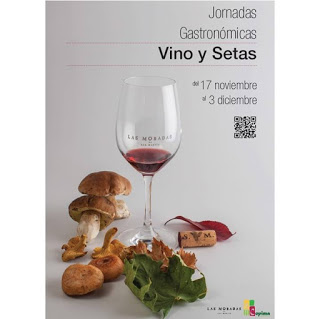 ARAGÓN. Jornadas gastronómicas de Vino y Setas con LAS MORADAS DE SAN MARTÍN (del 17 de noviembre al 3 de diciembre)