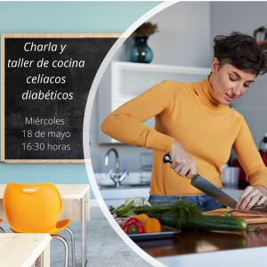 Charla y taller de cocina Celiacos Diabeticos