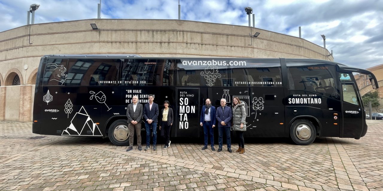 El Bus del Vino Somontano propone más itinerarios y  nuevas experiencias para este 2024