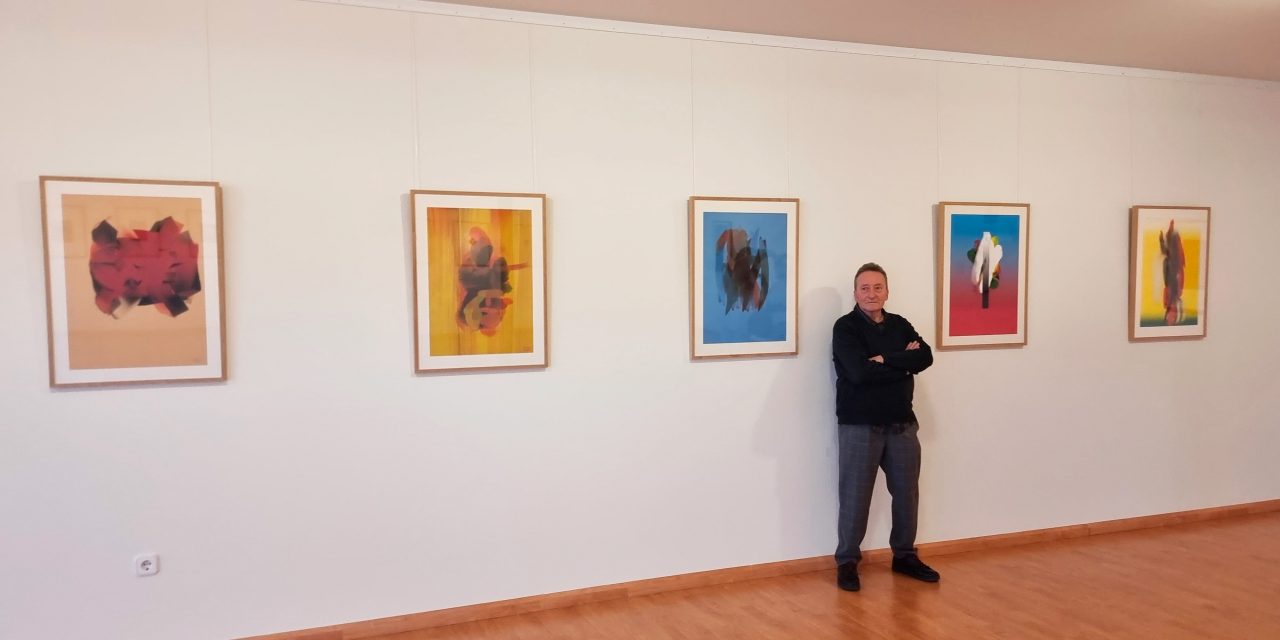 ENATE inaugura la exposición ‘Vino, cálido color’ del artista aragonés José Manuel Broto