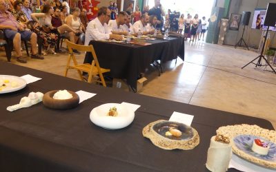 La aragonesa Nerea Bescós, del Restaurante El Doncel de Sigüenza, finalista en el XIV Concurso Nacional de Cocina Ajo Morado de Las Pedroñeras (Cuenca)