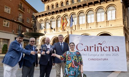 El Gobierno de Aragón reitera su apoyo a la candidatura de Cariñena a Ciudad Europea del Vino 2025