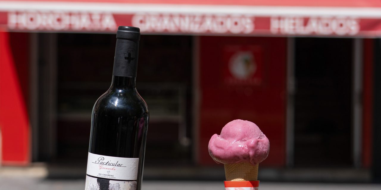 Bodegas San Valero y Heladería Ferrara lanzan la colaboración más fresca del verano, el helado de garnacha