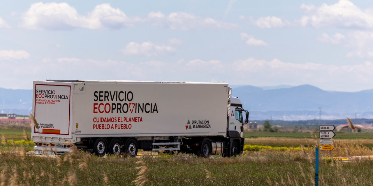 El servicio Ecoprovincia de la DPZ cumple un año reciclando la basura del contenedor verde en más de 250 municipios