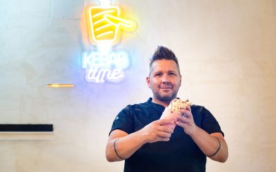 El chef Alex Viñal lleva su propuesta de Ternasco Kebab a Vive Latino 2024