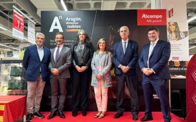 Alcampo y la AIAA impulsan los sabores aragoneses con la nueva edición de Aragón Alimentos Nobles