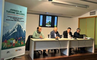 Canfranc Estación ha acogido la I Jornada de Turismo Inclusivo organizada por Sargantana Social