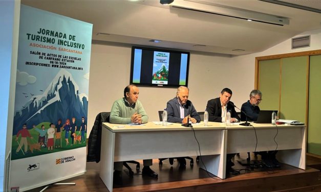 Canfranc Estación ha acogido la I Jornada de Turismo Inclusivo organizada por Sargantana Social