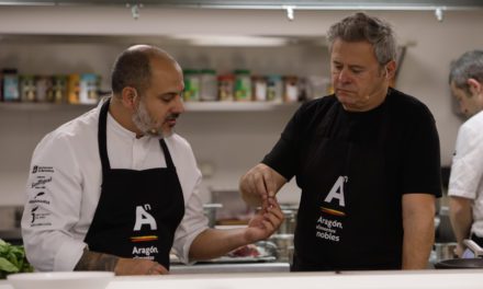 Los Alimentos Nobles de Aragón se promocionan en Madrid con un showcooking en el MOM Culinary Institute