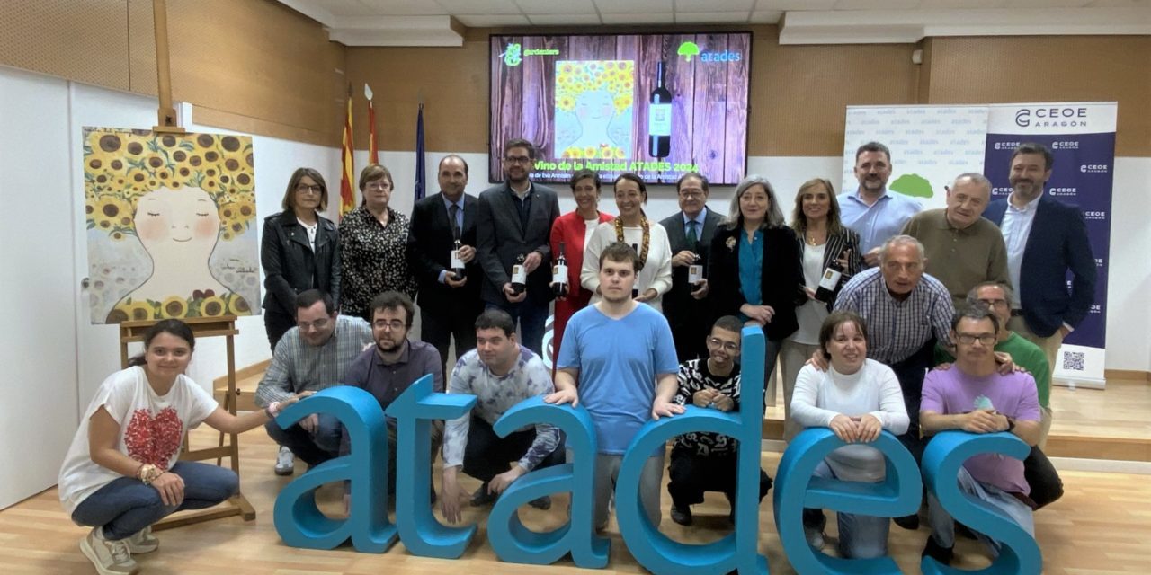 ATADES y ENATE presentan la XIII edición del Vino solidario de la Amistad