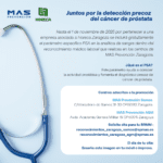 MAS Prevención y Horeca Zaragoza se unen para sensibilizar y promover la detección temprana del cáncer de próstata