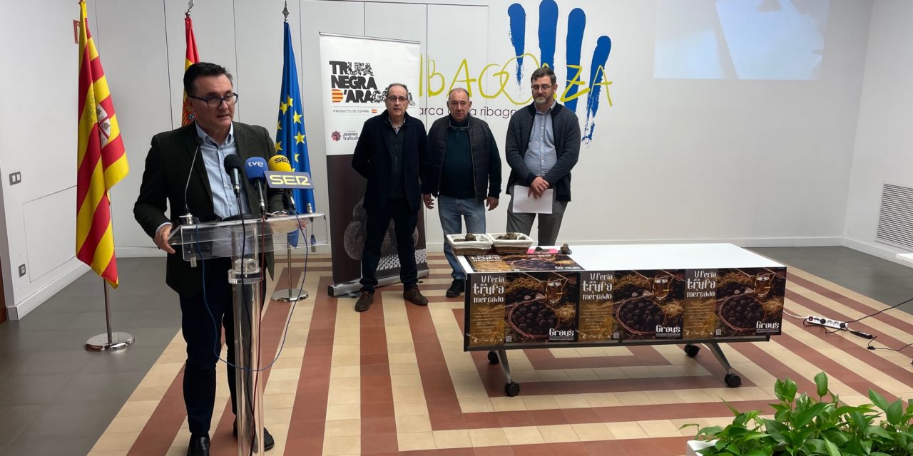 La Asociación de Recolectores y Cultivadores de Trufa de Aragón presenta la V edición de la Feria de la Trufa