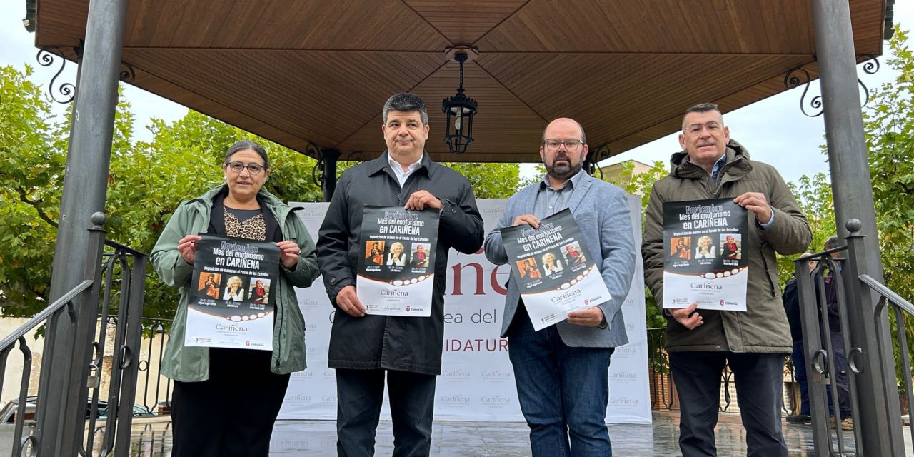 El paseo de las Estrellas de la DOP Cariñena sumará en noviembre las huellas de Miguel Ángel Berna, Lola Herrera y Rosa María Calaf