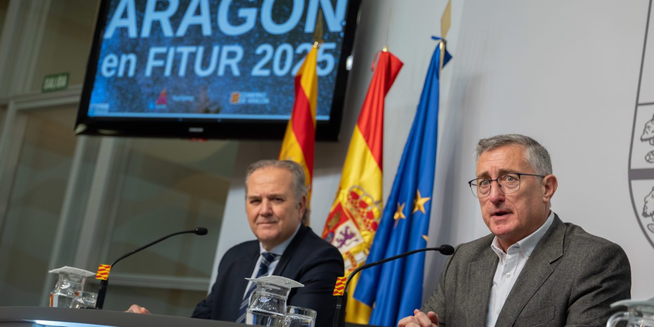 Aragón presume en FITUR de su legado mirando hacia el futuro con un stand que apuesta por la tecnología