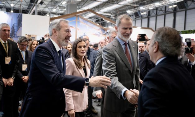 El presidente Azcón adelanta en Fitur la apuesta por los visitantes europeos