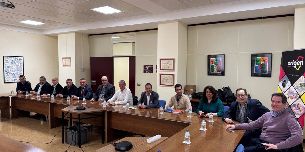 La Asociación de Consejos Reguladores de Aragón presenta su proyecto ante la Consejería de Agricultura, Ganadería y Alimentación